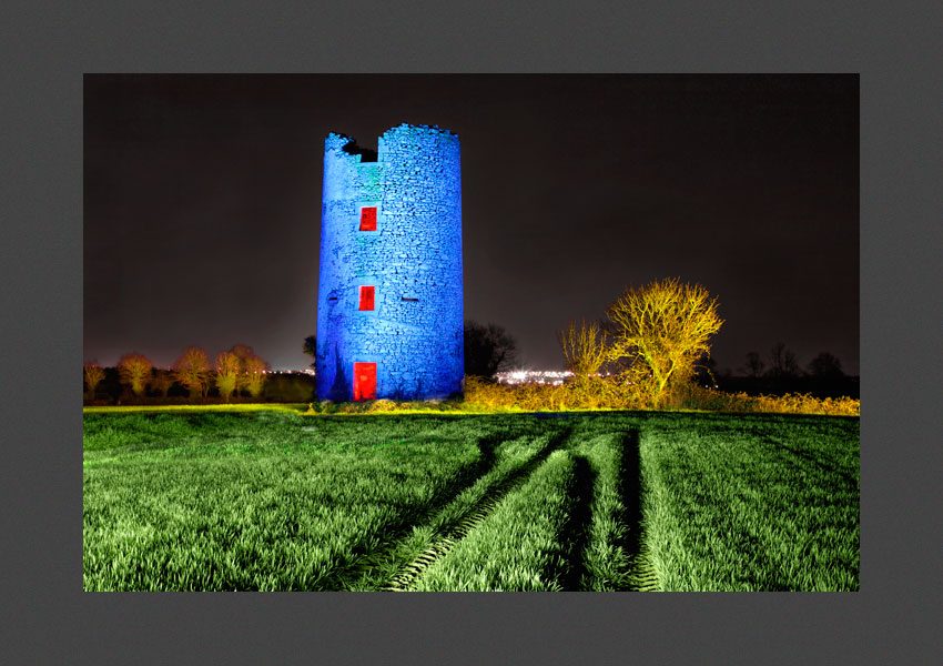 Bressuire, l’ ancien moulin à vent de Clazay.