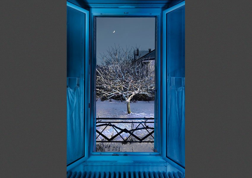 Vu de ma fenêtre, l'Hiver N°2, 2010