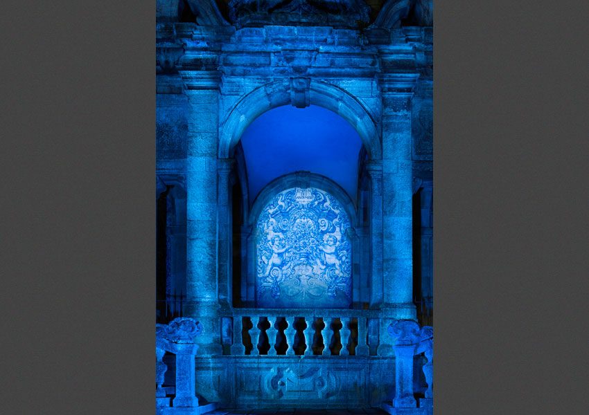 Azulejos, catédral do Porto, 2012