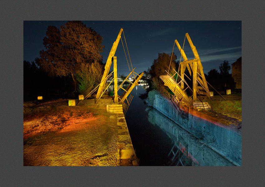 Le dit "pont Van-Gogh", Arles, 2014