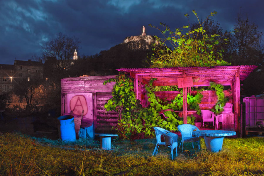 Jardins ouvriers Sainte Catherine, Le Puy en Velay (Auvergne), 2018